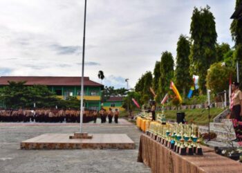 Lomba SCSA ke-VII Gudep 03.075-03.076 Mandau Dibuka, Ini Pesan Ketua Kwarda Riau