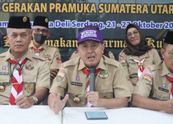 Tutup KML-T, Sekretaris Kwarda Sumut Meminta Peserta Berkiprah di Kancah Kepengurusan Gerakan Pramuka