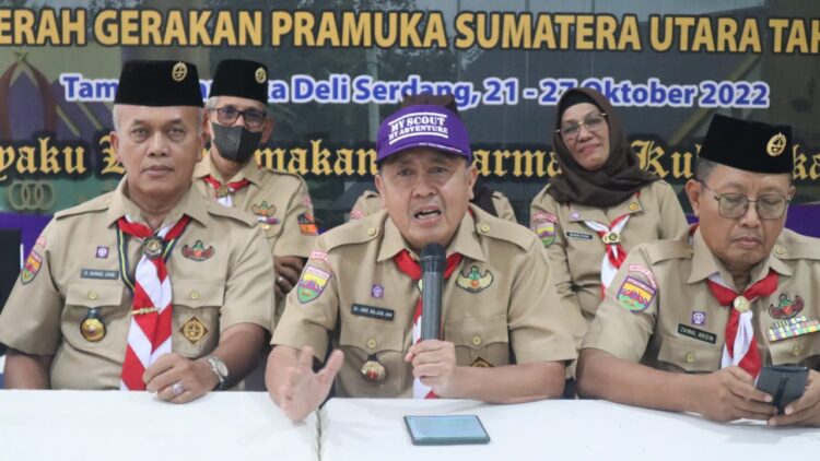 Tutup KML-T, Sekretaris Kwarda Sumut Meminta Peserta Berkiprah di Kancah Kepengurusan Gerakan Pramuka