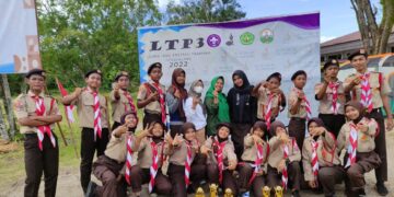 Pramuka SMP NU Raih Lima Trophy LTP3 Universitas Palangka Raya