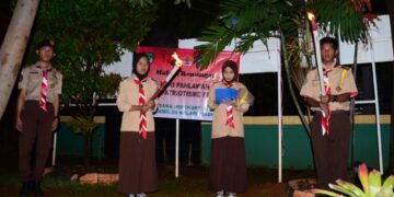 Saka Wira Kartika Kelapa Gading Gelar Malam Renungan di Hari Pahlawan