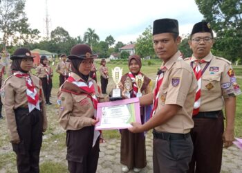 Kwarran Air Hitam Sukses Selenggarakan LT II Regu Pramuka Penggalang