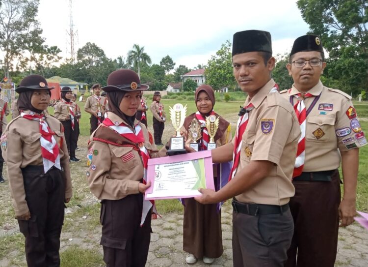 Kwarran Air Hitam Sukses Selenggarakan LT II Regu Pramuka Penggalang