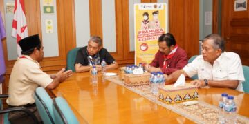 Sekjen Kwarnas Terima Audiensi Sekretaris Kwarda NTT