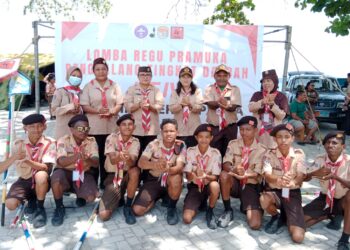 Regu Cobra 2 dan Regu Anggrek Mewakili Kwarda Papua Pada LT-V Tahun 2023