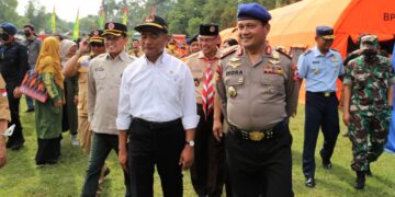 Pramuka DKI Jakarta Ikut Apel Kesiapsiagaan Nasional