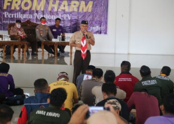 Kak Berthold DH Sinaulan Ajak Bindamping Pertikaranas Ikut Melindungi dan Melayani
