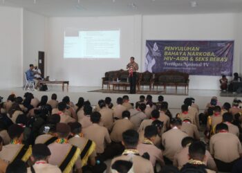 Pramuka Diberi Pemahaman Bahaya Narkoba, HIV/AIDS dan Seks Bebas di Pertikaranas