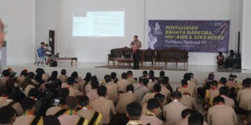 Pramuka Diberi Pemahaman Bahaya Narkoba, HIV/AIDS dan Seks Bebas di Pertikaranas