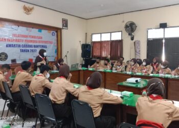 Merekam Jejak Prestasi, Pramuka Banyumas Diajari Cara Menulis Kisah Inspiratif