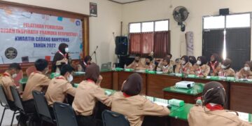 Merekam Jejak Prestasi, Pramuka Banyumas Diajari Cara Menulis Kisah Inspiratif