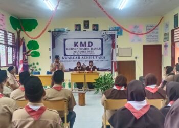 Kwarcab Aceh Utara Selenggarakan KMD Mandiri