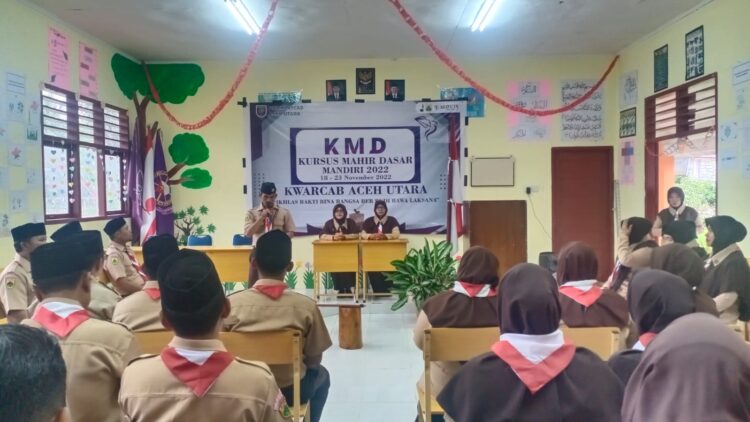 Kwarcab Aceh Utara Selenggarakan KMD Mandiri