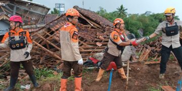 Sekretariat Kwarcab Cianjur Menjadi Pos Relawan Pramuka Peduli