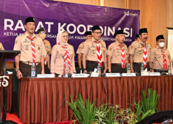 Buka Rakor, Ketua Kwarnas Sampaikan Duka Cita Bagi Korban Gempa Bumi di Cianjur