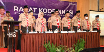 Buka Rakor, Ketua Kwarnas Sampaikan Duka Cita Bagi Korban Gempa Bumi di Cianjur