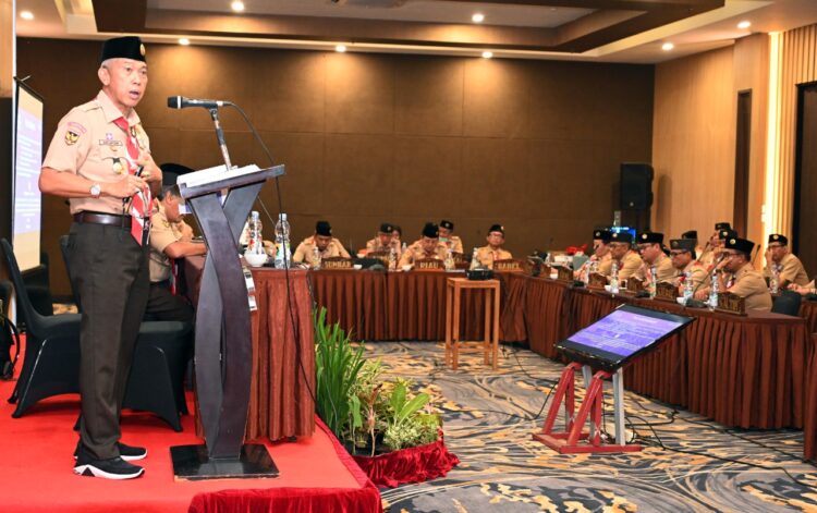 Rakor Ketua Kwarnas Bersama Ketua dan Sekretaris Kwarda Tahun 2022 Resmi Ditutup