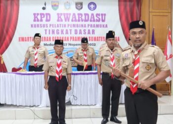 KPD Sumut Resmi Dibuka, Kak Nurdin Berharap Kegiatan Ini Lahirkan Pelatih Pembina yang Terampil