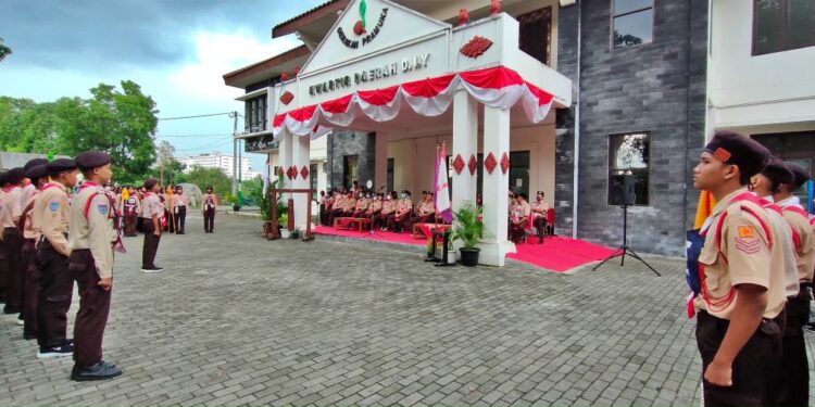 Ditandai dengan Pemukulan Kentongan, LT-IV Kwarda DIY Tahun 2022 Resmi Dibuka