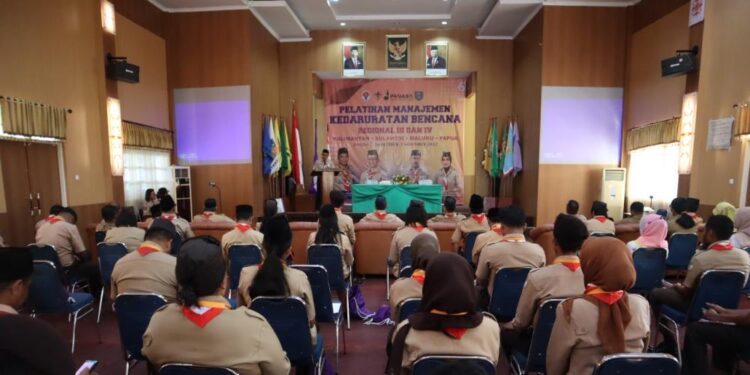 Pelatihan Manajemen Kedaruratan Bencana Regional III dan IV Ditutup, Ini Pesan dan Harapan Ketua Kwarnas