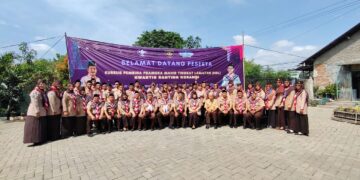 KML Kwartir Ranting Kosambi Resmi Dibuka, Diikuti 35 Peserta