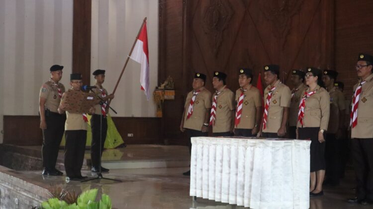 Ketua Kwarda Bali Kukuhkan Kepengurusan Kwarcab Jembrana