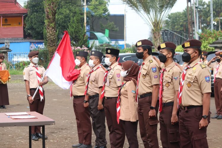 Kwarcab Kabupaten Bogor Adakan Pelantikan PAW Pengurus Pramuka Peduli