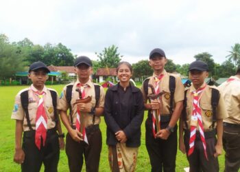 Ikuti Sumenep Scout Fair 2022, Anggota Pramuka PP At Taufiqiyah di Perkenalkan Budaya Sumenep yang Mendunia
