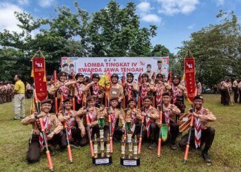 Regu Jatayu Gardapati dan Matahari Kwarcab Banyumas Raih Prestasi Pada LT.IV