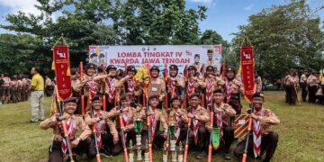 Regu Jatayu Gardapati dan Matahari Kwarcab Banyumas Raih Prestasi Pada LT.IV