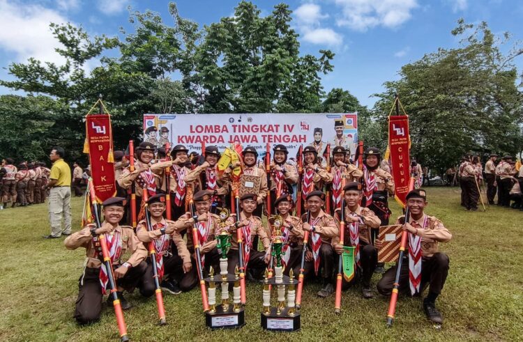 Regu Jatayu Gardapati dan Matahari Kwarcab Banyumas Raih Prestasi Pada LT.IV