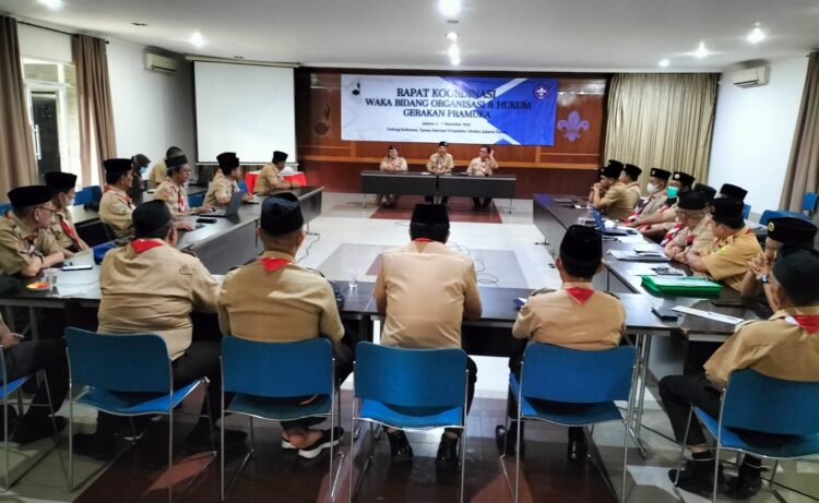 Kwarnas Gelar Rakor Waka Orgakum Gerakan Pramuka Se-Indonesia