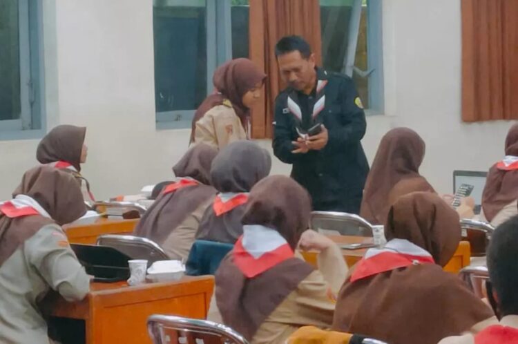 Tingkatkan Citra Gerakan Pramuka, Kwarran Somagede Gelar Pelatihan Jurnalistik