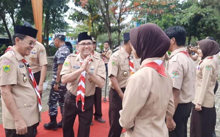 Pj Walikota Banda Aceh Apresiasi Baksos Pramuka 2022 di Masjid dan Pelabuhan