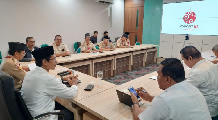 Kwarnas Tinjau Kesiapan Munas Gerakan Pramuka di Aceh