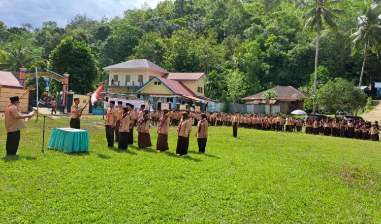 Pramuka Kwarran Kecamatan Lembah Segar Kota Sawahlunto Gelar Jambore Ranting