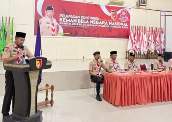 Wakil Gubernur Sumbar Lepas Kontingen Daerah Ikuti KBN Tahun 2022