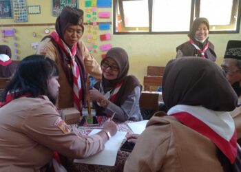 Up Grade Kemampuan Melatih, Pembina Kwarran Somagede Ikuti Karang Pamitran