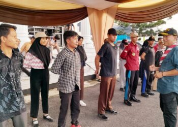 Dua Bocah Cilik Ramaikan Seni Musik Dol di Acara Pembukaan KBN 2022 Sabtu Mendatang