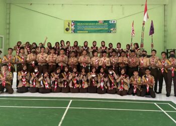 Pramuka MAN 1 Serang Gelar Musyawarah Ambalan Tahun 2022