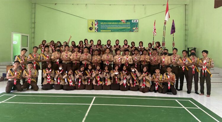 Pramuka MAN 1 Serang Gelar Musyawarah Ambalan Tahun 2022