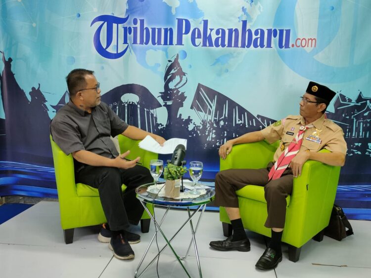 2023 Mendatang Kwarda Riau Canangkan Program Pramuka Garuda