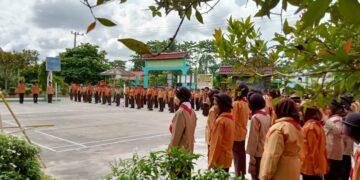 144 Peserta Ikuti Persami Gudep SDN 004 Kota Bangun