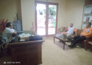 Tingkatkan Kerjasama, Ketua Kwarcab Terima Kunjungan Orari Orlok Kabupaten Bogor