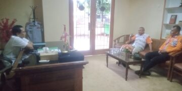 Tingkatkan Kerjasama, Ketua Kwarcab Terima Kunjungan Orari Orlok Kabupaten Bogor