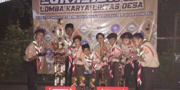 Pramuka MTs AL-Himah Gobang Kwarran Rumpin Raih Juara Umum Lokalida XII