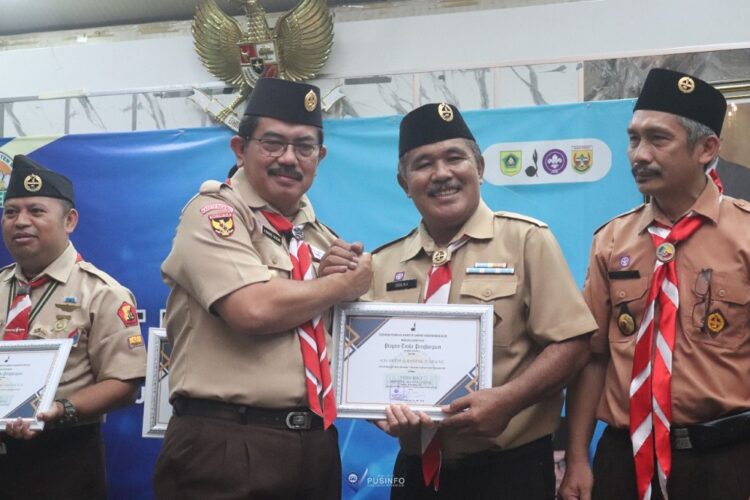 Kwarran Cibinong Raih Peringkat Ketiga Jumlah Pramuka Garuda Terbanyak Di Kabupaten Bogor