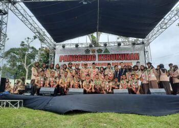 Pramuka MAN 3 Bogor Ikuti Kemah Bakti Harmoni Beragama Tingkat Kwarda Jabar