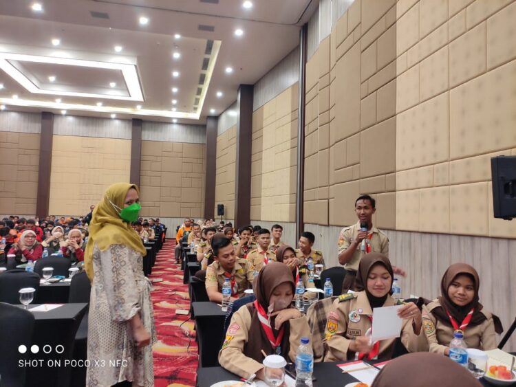 45 Pramuka Kabupaten Bogor Ikuti Sosialisasi Pencegahan PMK