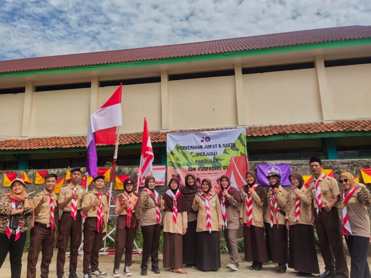 Keseruan Perkemahan Pramuka SDN Puspasari 01 Kwarran Citeureup